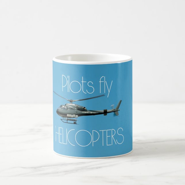 Caneca De Café Helicópteros pilotos (Centro)