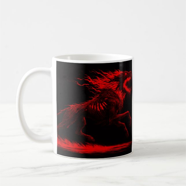 Caneca De Café HELLHOUND | Mug (Esquerda)