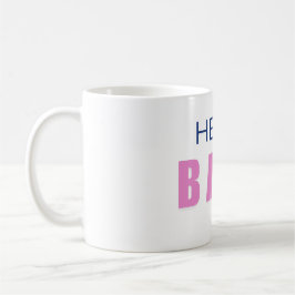 Caneca De Café Hello Baby Shower Mug
