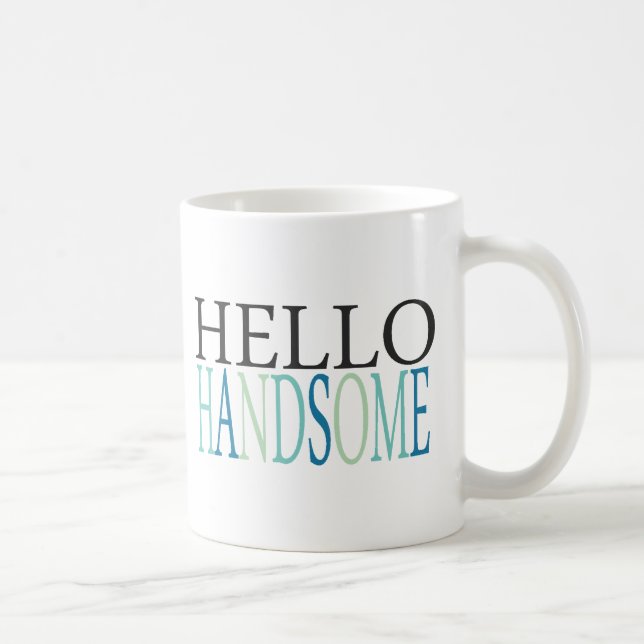 CANECA DE CAFÉ HELLO HANDALUNS COMPLEMENTOS EXPRESSÕES SENTIMENTO (Direita)