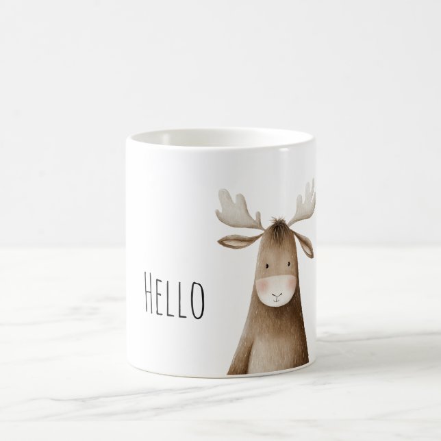 Caneca De Café Hello Moose (Centro)