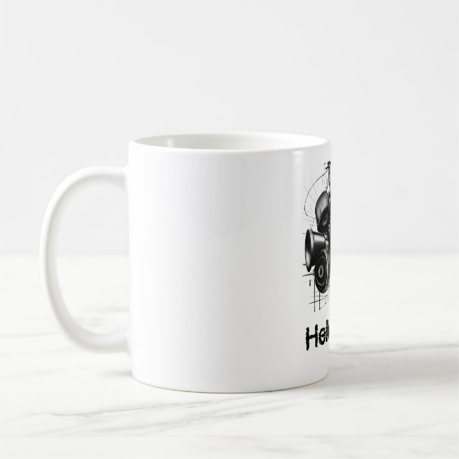 Caneca De Café hello music (Esquerda)