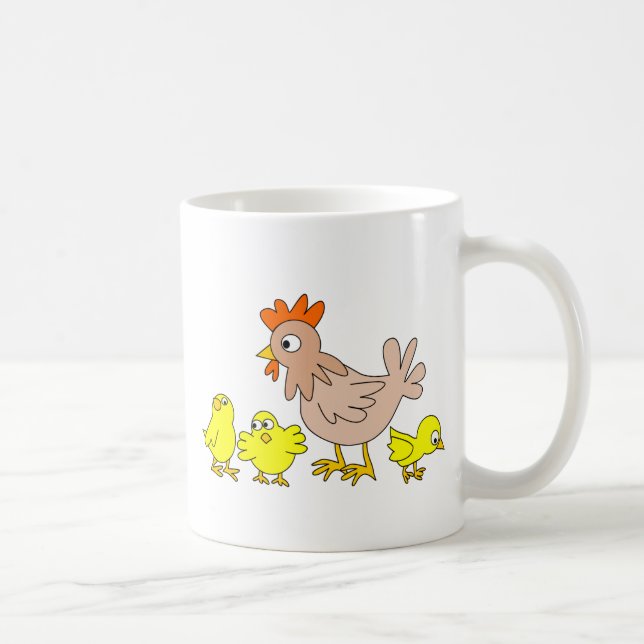 Caneca De Café Hen (Direita)