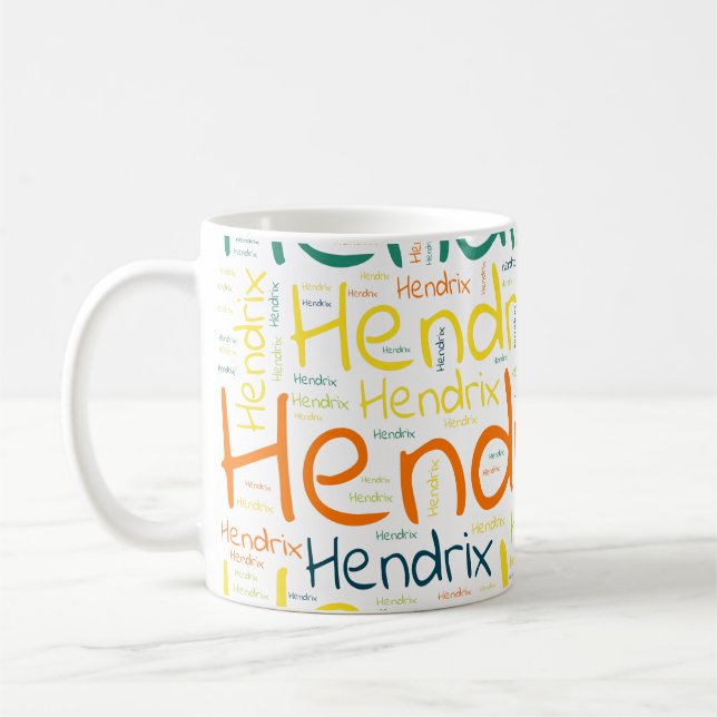 Caneca De Café Hendrix (Esquerda)