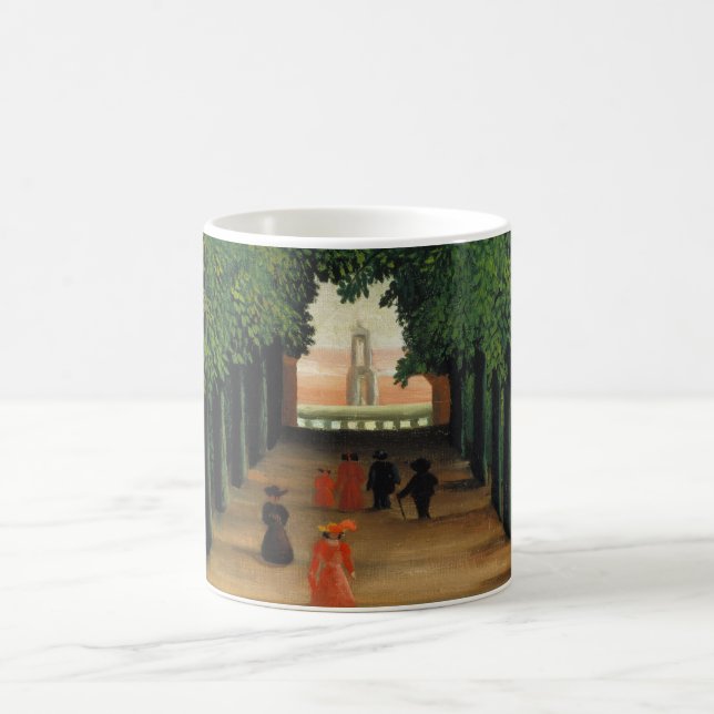 Caneca De Café Henri Rousseau, Avenida no Parque em Saint Cloud (Centro)