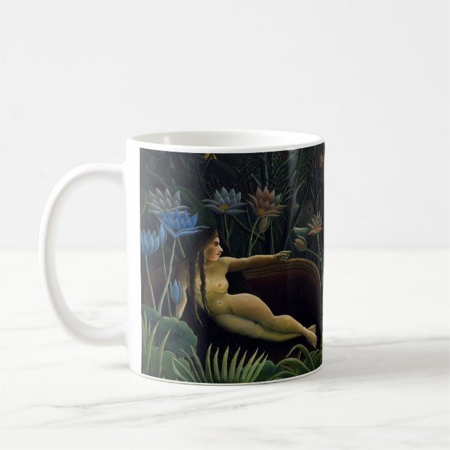 Caneca De Café Henri Rousseau - o sonho (Esquerda)