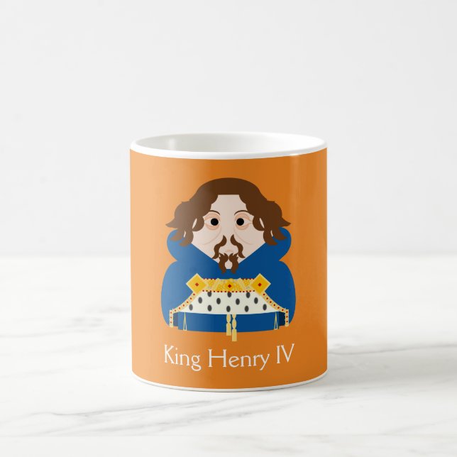 Caneca De Café Henrique IV Rei da Inglaterra (Centro)