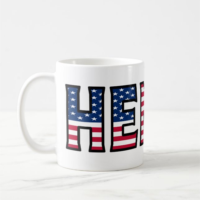 Caneca De Café Henry Name Vorname USA styled Tasse Kaffeetasse (Esquerda)