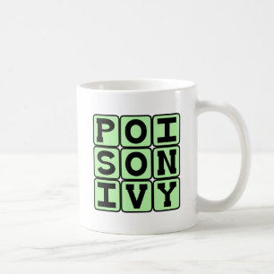 Caneca De Café Hera da Meia-Noite, Planta Que Causa Coceira