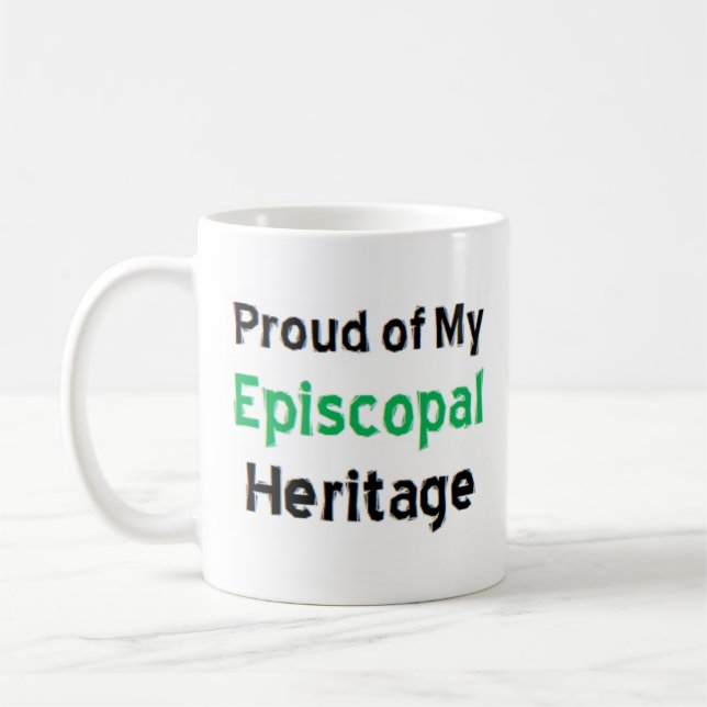 Caneca De Café herança episcopal (Esquerda)