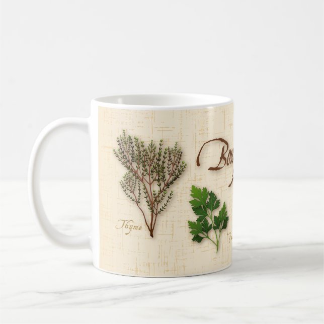 Caneca De Café Herb Buquê Mug (Esquerda)