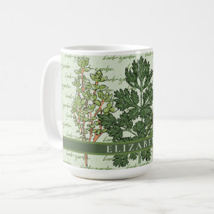Caneca De Café Herb Garden