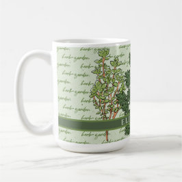 Caneca De Café Herb Garden