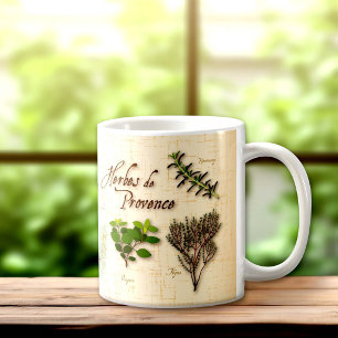Caneca De Café Herbes de Provence Mug