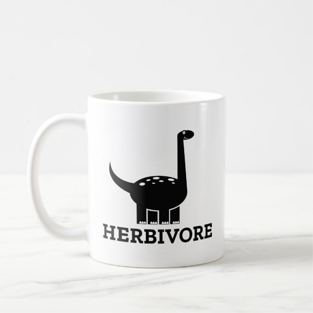 Caneca De Café Herbivore (Esquerda)