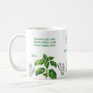 Caneca De Café Herbos e Lavanda