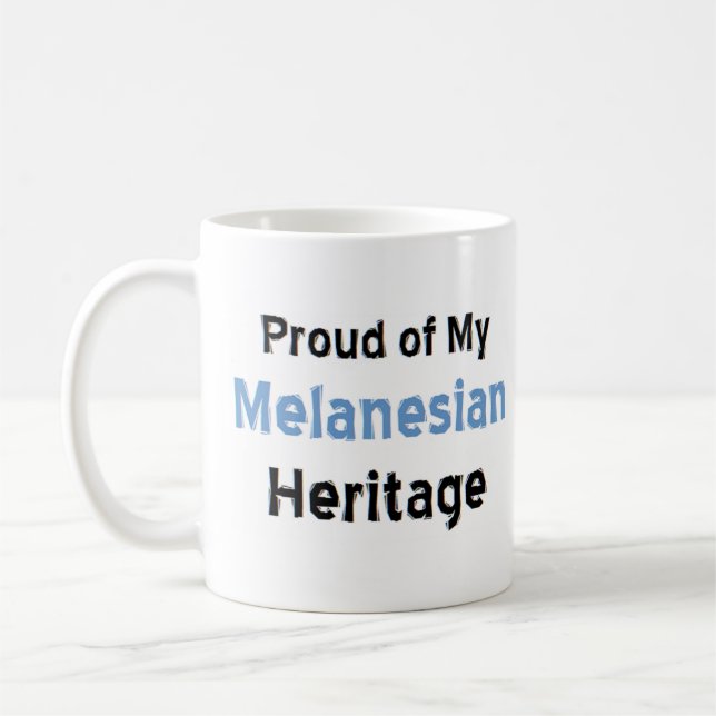 caneca de café herdada melanésia (Esquerda)