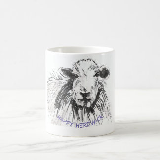 Caneca De Café Herdwick feliz