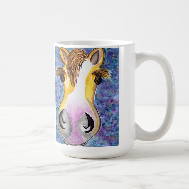Caneca De Café Hereford Horsie (Direita)