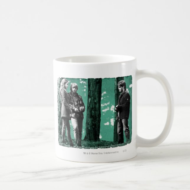 Caneca De Café Hermione, Ron e Harry 1 (Direita)