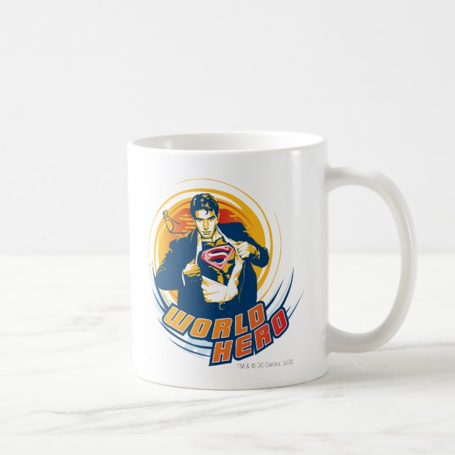 Caneca De Café Herói do Mundo Superman (Direita)