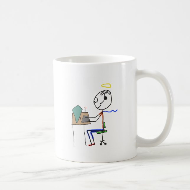 Caneca De Café Herói do Suporte ao Cliente (Direita)