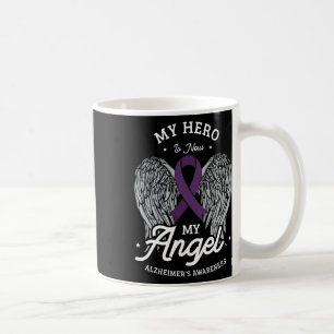 Caneca De Café Herói é agora a consciência H do meu Anjo Alzheime