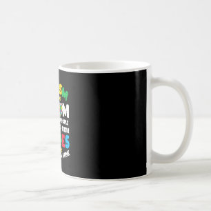 Caneca De Café Heroínas Mãe de Autismo Criando Consciência de TEA