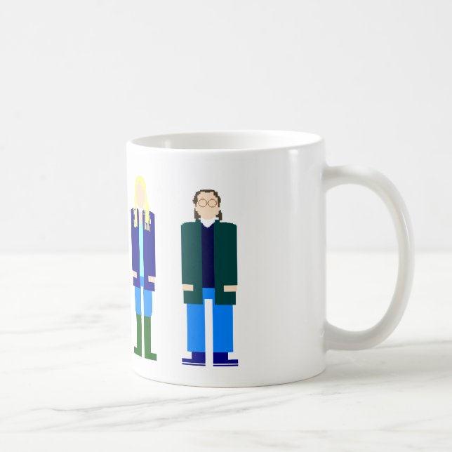 Caneca De Café Heróis 2 (Direita)