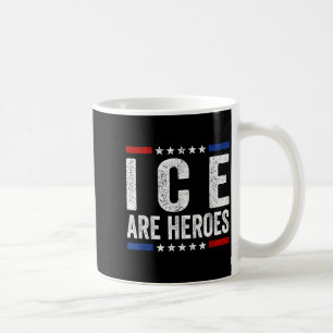 Caneca De Café Heróis de Gelo Bandeira Vintage dos EUA Homens Mul
