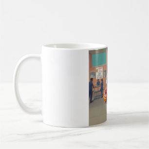 Caneca De Café Heróis em Escrubs: Ponha seu café com gratidão