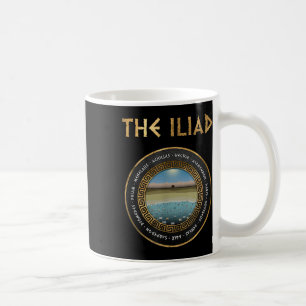 Caneca De Café Heróis Ilíados Da Guerra De Troia