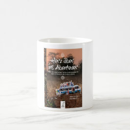 Caneca De Café Herz über ins Abenteuer - Buchcover
