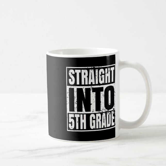 Caneca De Café Hetero De Volta Para O Presente Escolar (Direita)