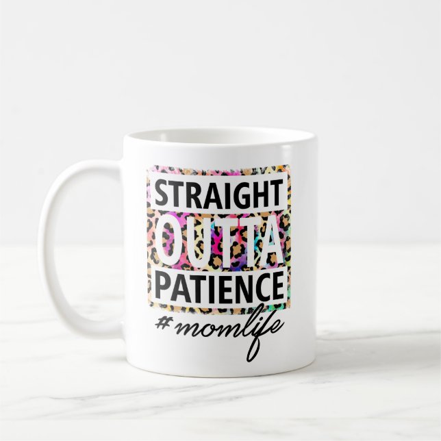 Caneca De Café Hetero Fora Da Paciência Momlife Mug (Esquerda)