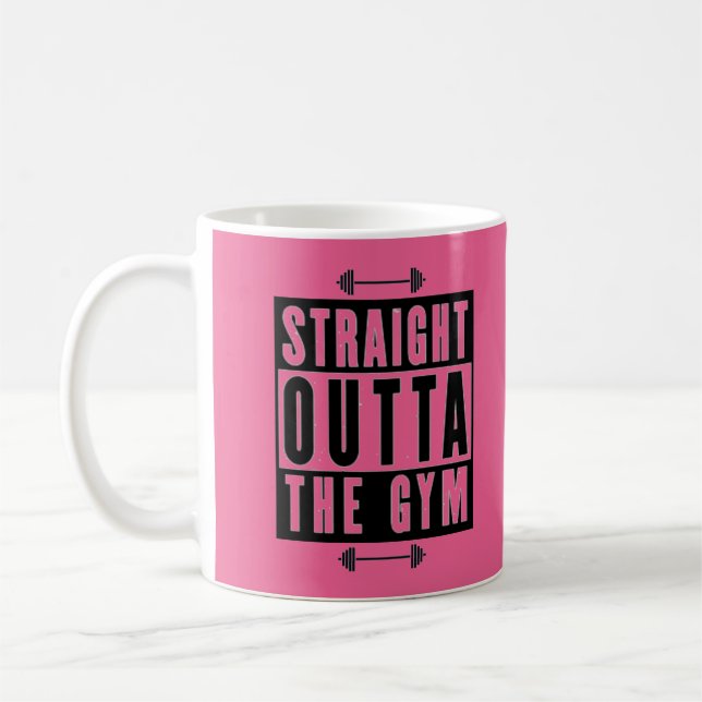 Caneca De Café hetero fora do ginásio Chaveiro de Camisas T (Esquerda)