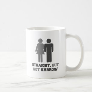 Caneca De Café Hetero, mas não estreito