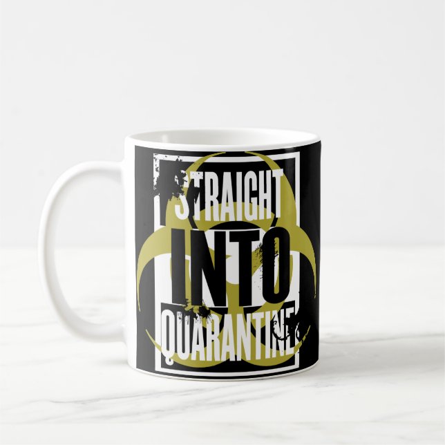 Caneca De Café Hetero na Mug de Quarentena (Esquerda)