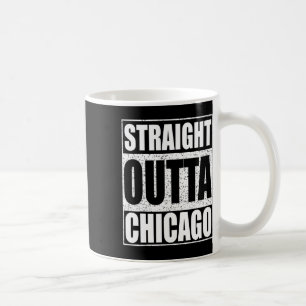 Caneca De Café Hetero Out Chicago Estado do Illinois