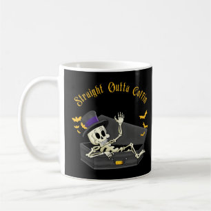 Caneca De Café Hetero Outta Coffin