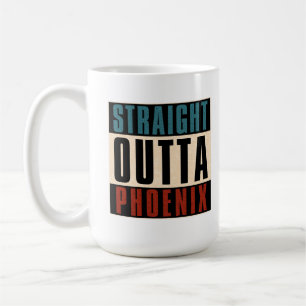 Caneca De Café Hetero Outta Phoenix Arizona AZ EUA