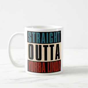Caneca De Café Hetero Outta Yorba Linda California CA