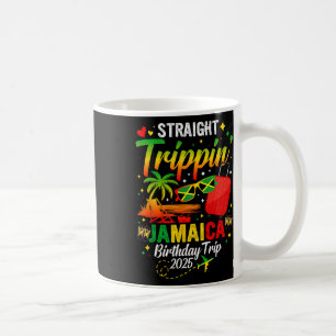 Caneca De Café Hetero Trippin' Jamaica Vacation 2025 Birthday F