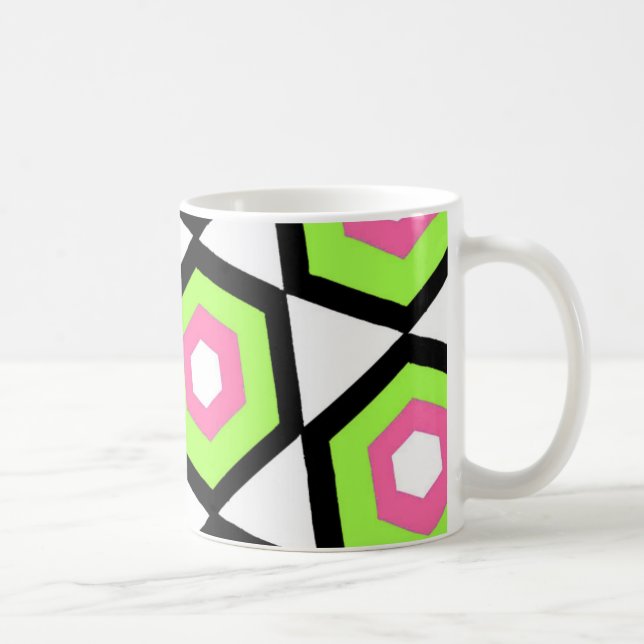 Caneca De Café Hexágono (Direita)