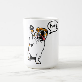 Caneca De Café Hey buldogue