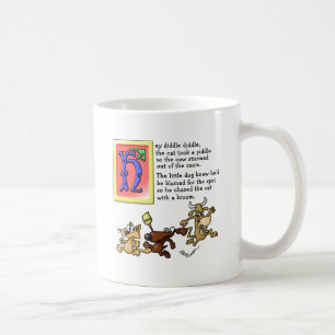 Caneca De Café Hey Diddle Diddle