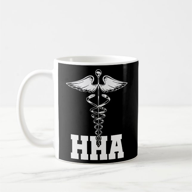 Caneca De Café Hha Home Health Aide Gift For (Esquerda)