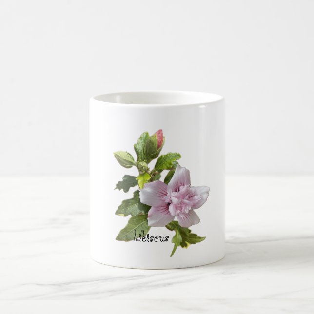 Caneca De Café hibisco rosa (Centro)