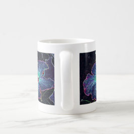 Caneca De Café Hibiscus escuro