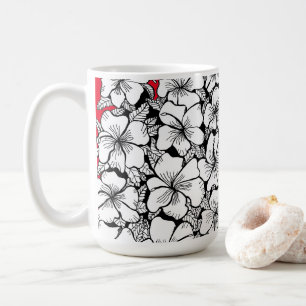Caneca De Café Hibiscus Mug